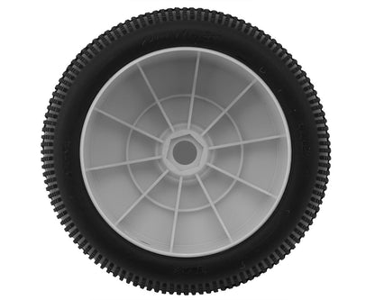TZO Tires 202 1/8 Truggy Non-Glued Tire Set (White) (2) (Supreme Clay)