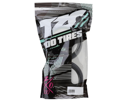 TZO Tires 402 1/8 Truggy Non-Glued Tire Set (White) (2) (Supreme Clay)