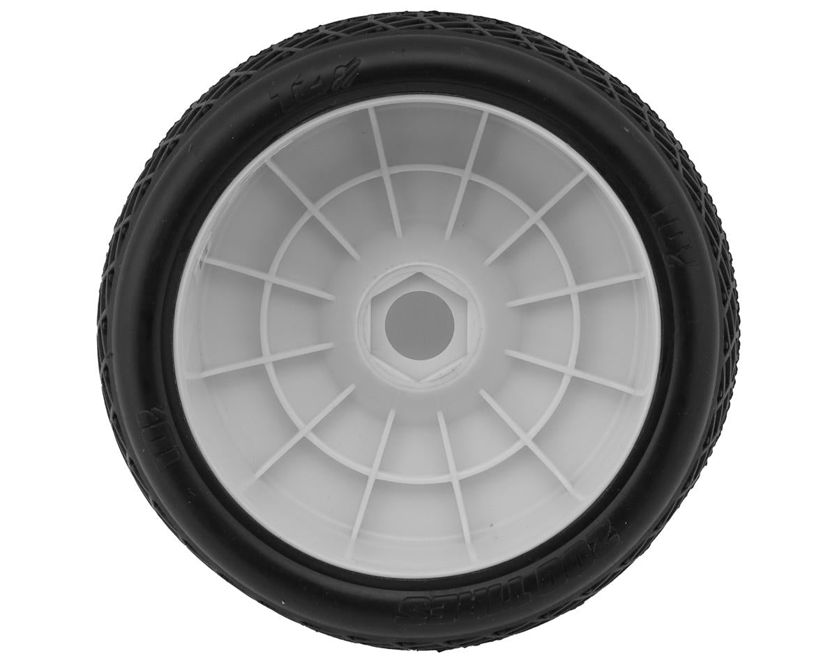 TZO Tires 101 1/8 Buggy Non-Glued Tire Set (White) (4) (Supreme Clay)