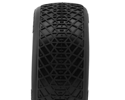 TZO Tires 101 1/8 Buggy Non-Glued Tire Set (White) (4) (Ultra Clay)