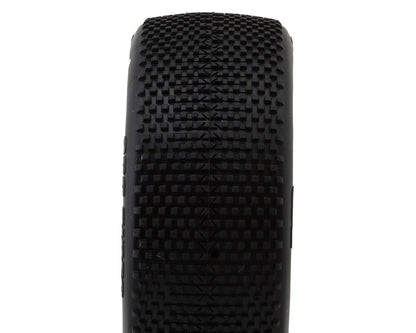 TZO Tires 201 1/8 Buggy Pre-Glued Tire Set (White) (4) (Clay)