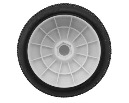 TZO Tires 401 1/8 Buggy Non-Glued Tire Set (White) (4) (Super Clay)