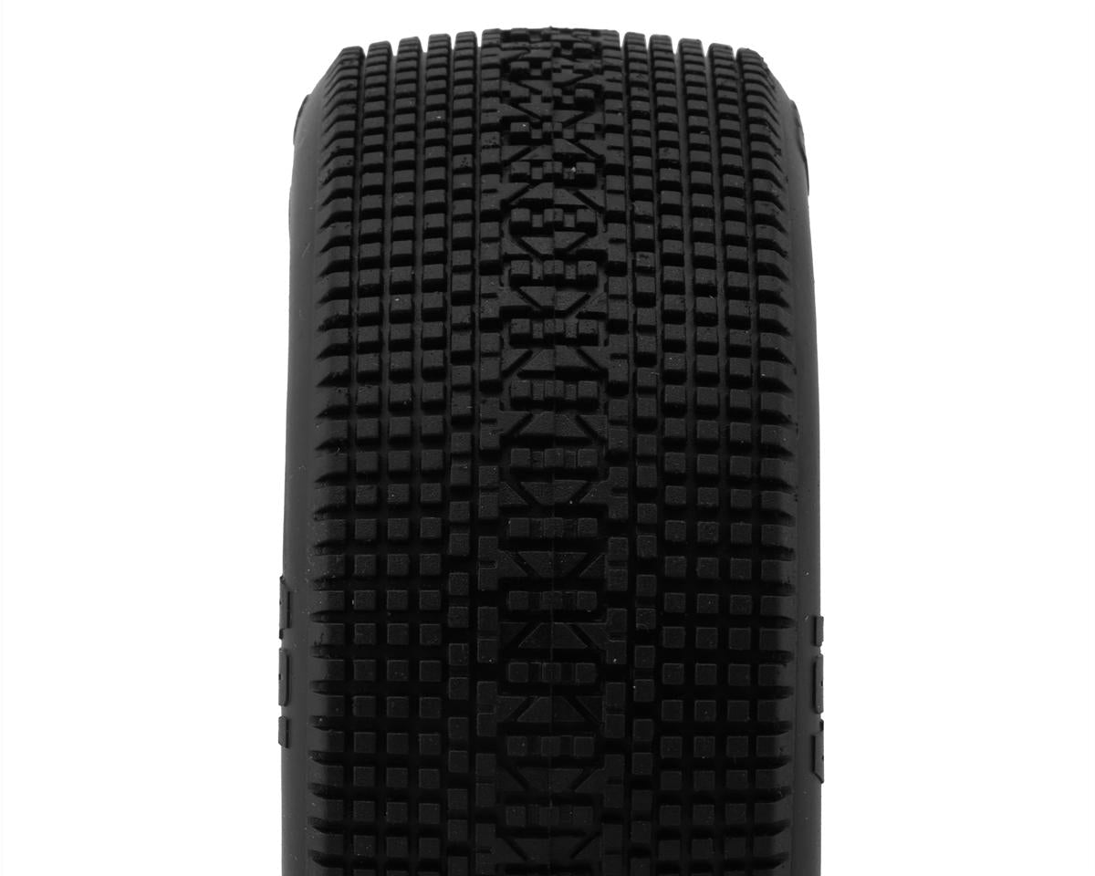 TZO Tires 401 1/8 Buggy Pre-Glued Tire Set (Yellow) (4) (Super Clay)