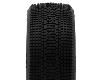 TZO Tires 401 1/8 Buggy Pre-Glued Tire Set (Yellow) (4) (Super Clay)