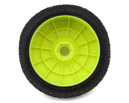 TZO Tires 601 1/8 Buggy Non-Glued Tire Set (Yellow) (4) (Super Clay)