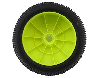 TZO Tires 202 1/8 Truggy Non-Glued Tire Set (Yellow) (2) (Medium)