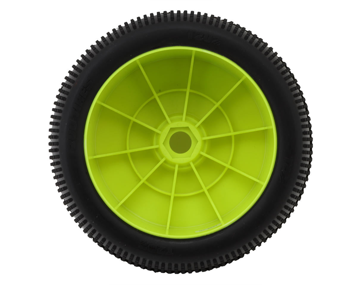TZO Tires 202 1/8 Truggy Non-Glued Tire Set (Yellow) (2) (Soft)