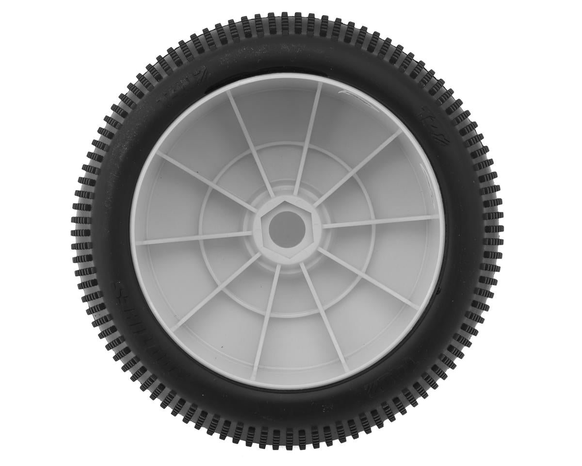 TZO Tires 402 1/8 Truggy Non-Glued Tire Set (White) (2) (Medium)