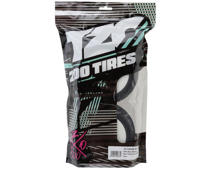 TZO Tires 402 1/8 Truggy Non-Glued Tire Set (White) (2) (Medium)