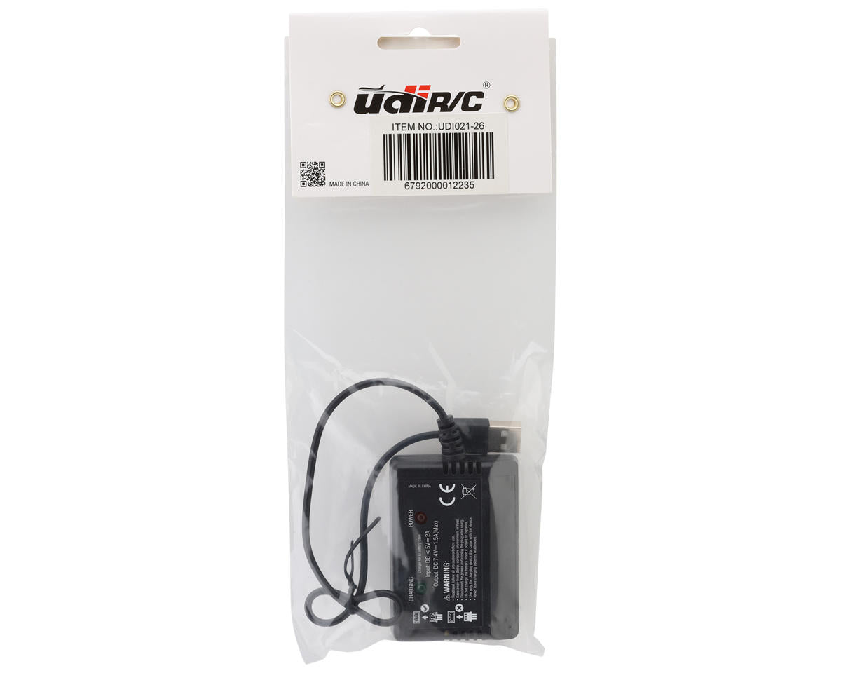 UDI RC Xiphactinus 17" 2S USB Balance Charger