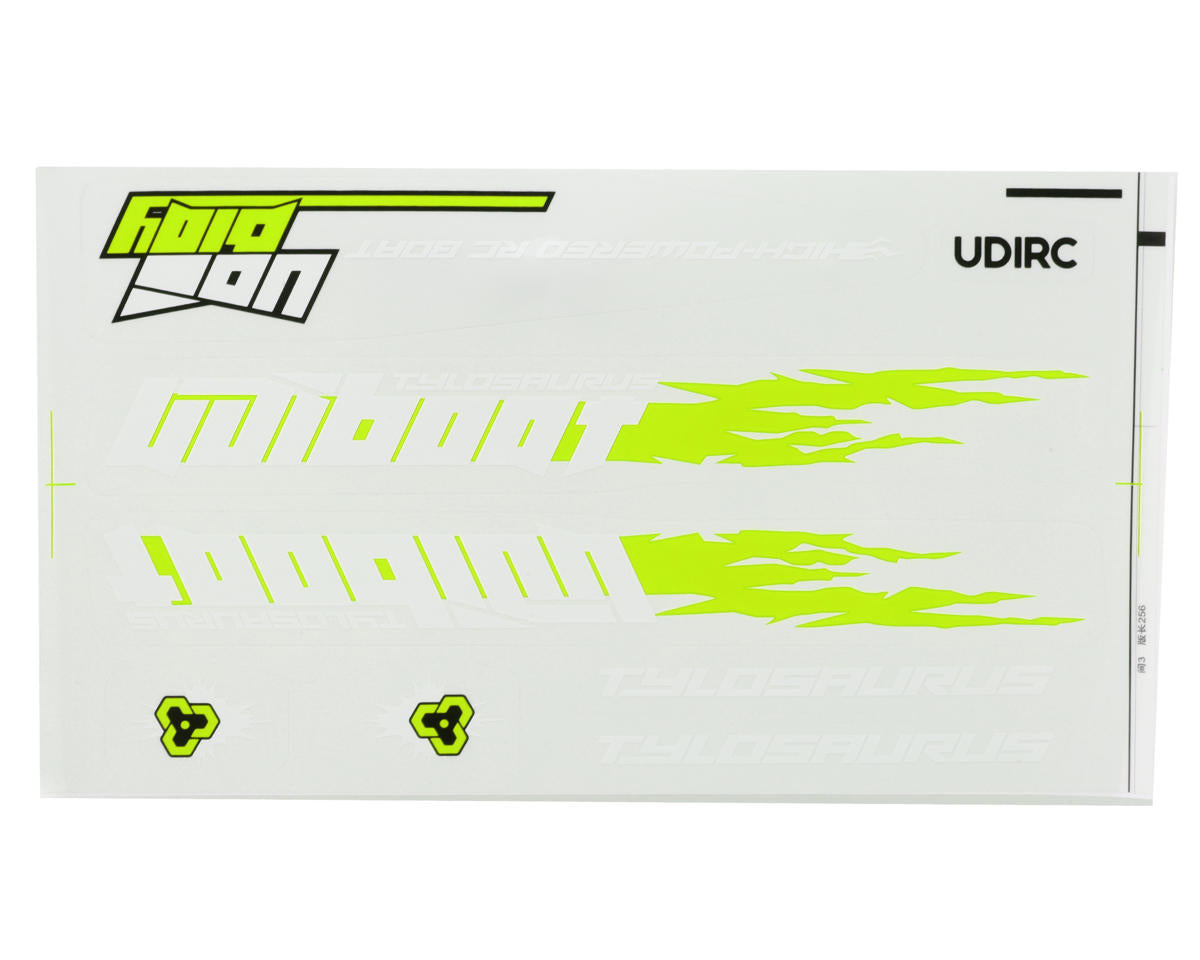 UDI RC Tylosaurus 25" High Speed Brushless Self-Righting RTR Electric Boat