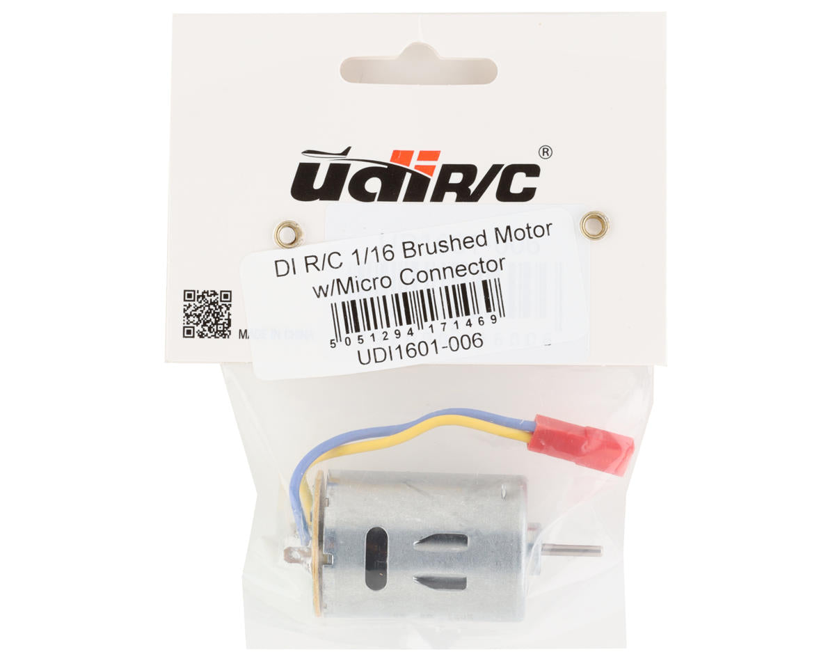 UDI RC 1/16 Brushed Motor w/Micro Connector