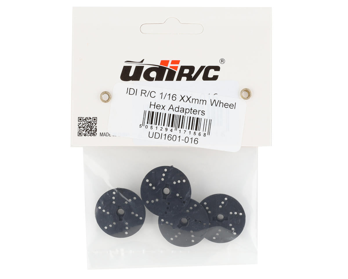 UDI RC 1/16 Wheel Hex Adapters (4)