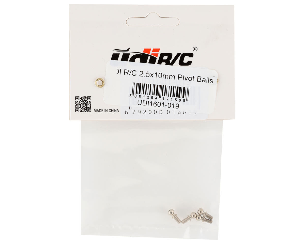 UDI RC 2.5x10mm Steering Pivot Balls (4)