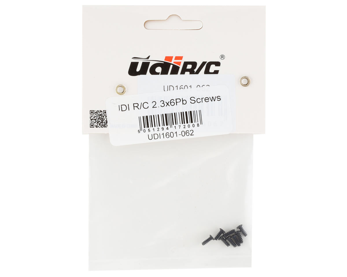 UDI RC 2.3x6mm Philips Button Head Screws (8)