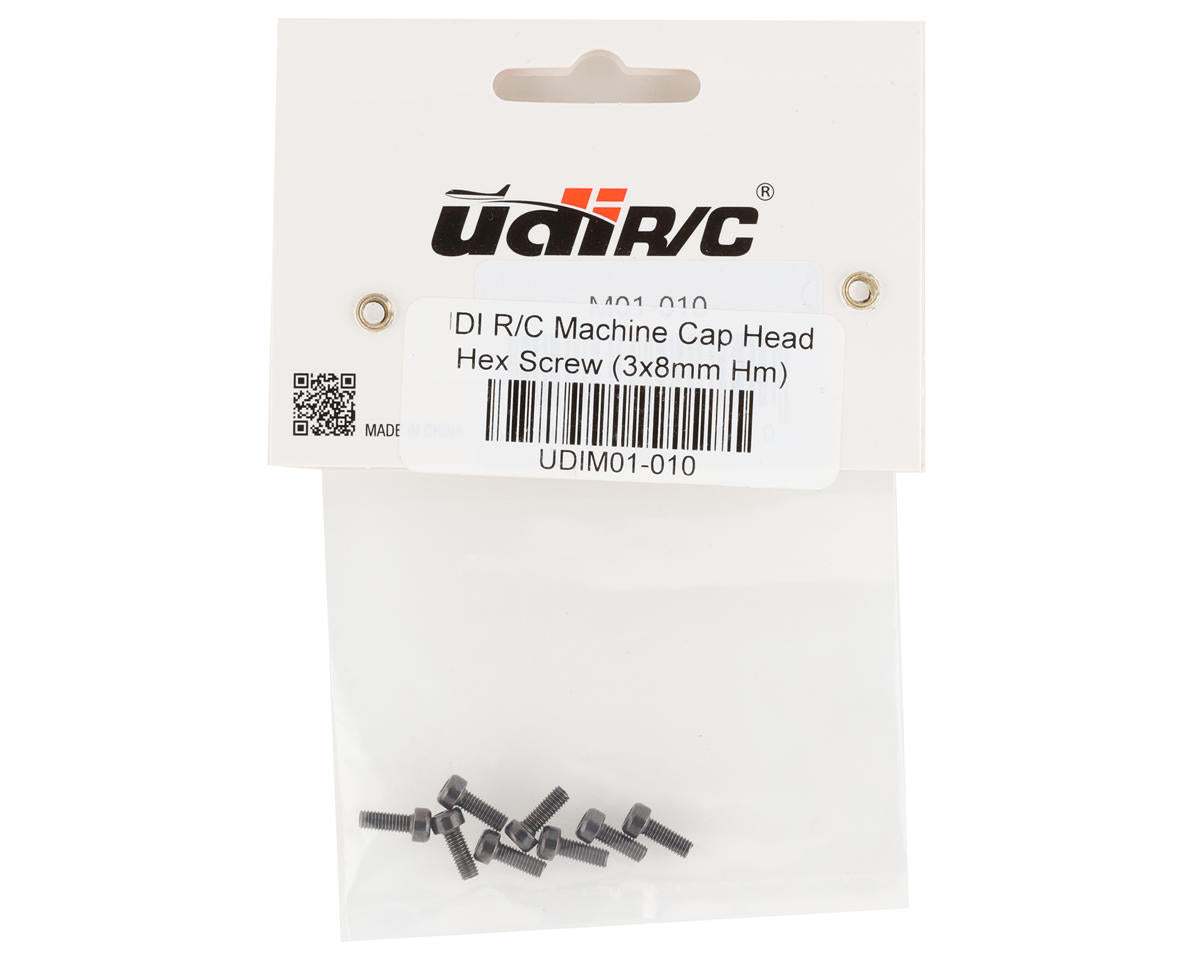 UDI RC 3x8mm Motor Mount Screws (8)