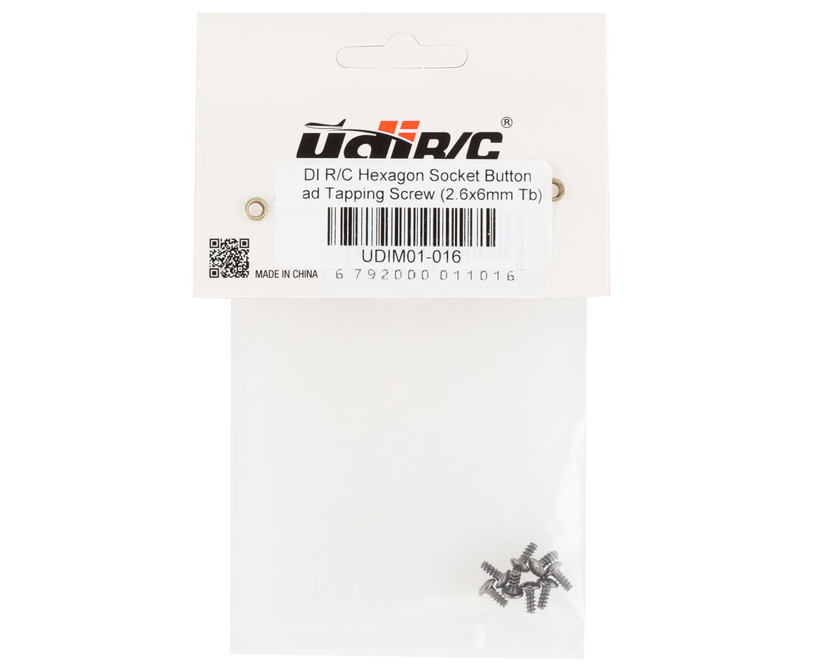 UDI RC 2.6x6mm Body Assembly Screws (8)