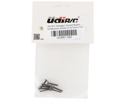 UDI RC 2.5x15mm Button Head Machine Screws (8)