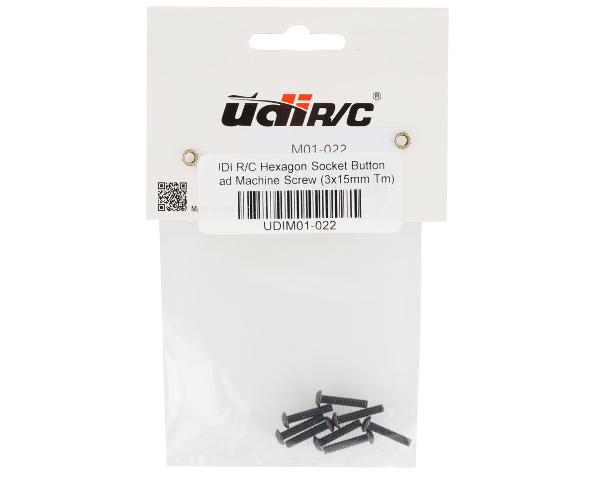 UDI RC 3x15mm Steering Link Screws (8)