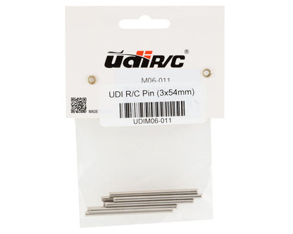 UDI RC 1/12  Front Lower Inner Hinge Pins 3x54mm (8)