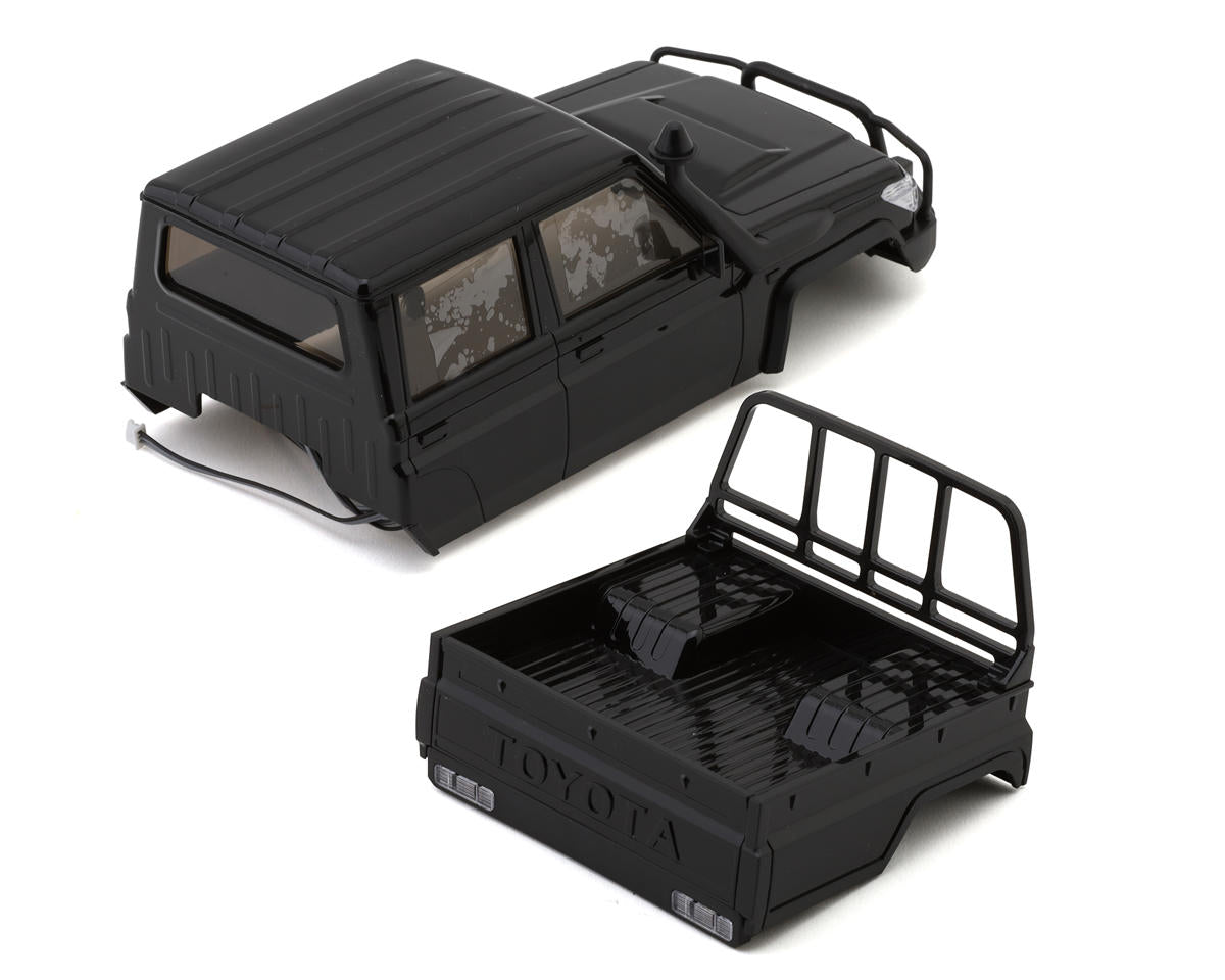 UDI RC UCX18 Pro Toyota Land Cruiser 1/18 Pre-Painted Rock Crawler Body Set