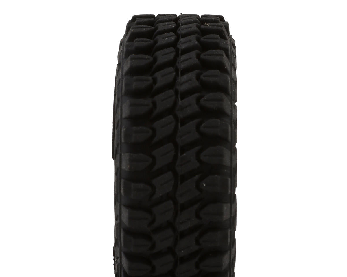UDI RC UCX18 Pre-Mounted Micro Rock Crawler Tire Set (2)