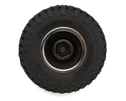 UDI RC UCX18 Pre-Mounted Micro Rock Crawler Tire Set (2)