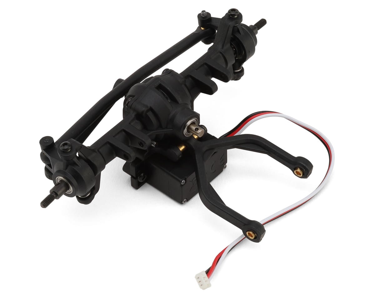 UDI RC UCX18 Pro Toyota Land Cruiser Prado Complete Front Axle Assembly