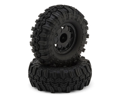 UDI RC Bharal Pro 1.3" Pre-Mounted Tires (Black) (2)