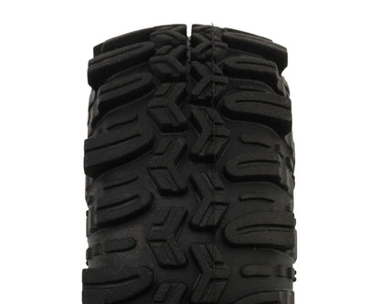 UDI RC Bharal Pro 1.3" Pre-Mounted Tires (Black) (2)