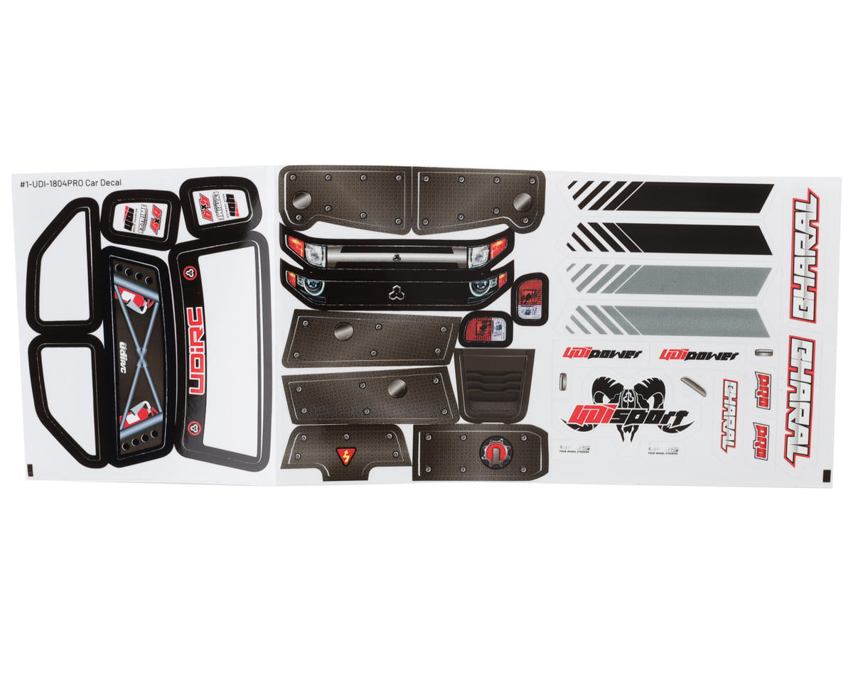 UDI RC Bharal Pro 1/18 4WD RTR Brushless Comp Crawler (Red)
