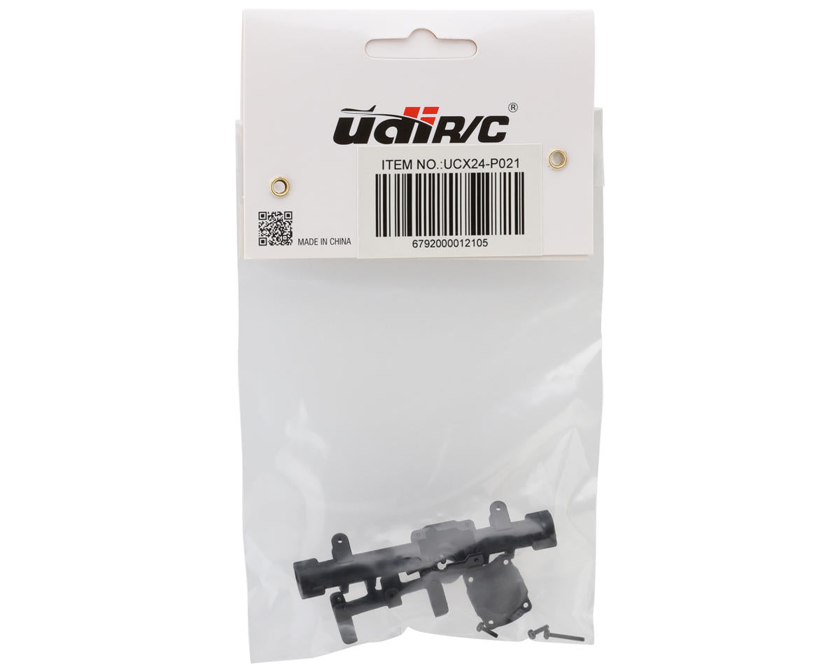 UDI RC UCX24 Rear Axle Housing & Servo Mount Set