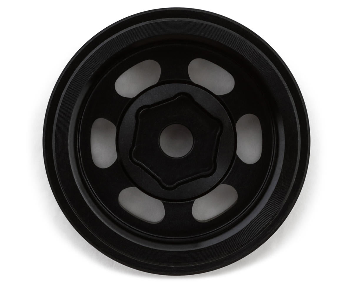 UDI RC UCX18 Aluminum 6-Spoke Wheel Set (Black) (4)