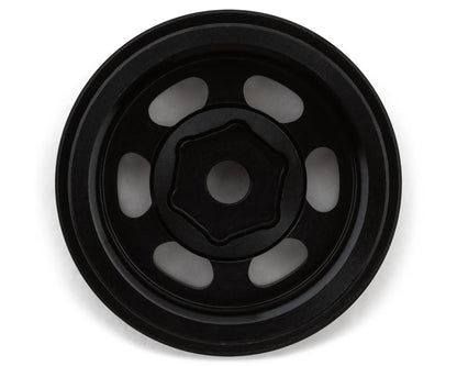 UDI RC UCX18 Aluminum 6-Spoke Wheel Set (Black) (4)
