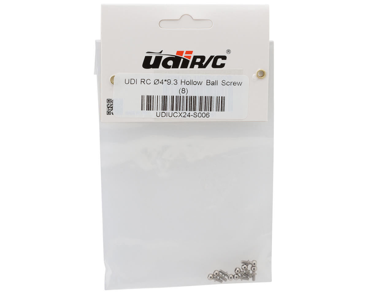 UDI RC 4x9.3mm Hollow Pivot Balls (8)