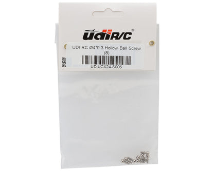 UDI RC 4x9.3mm Hollow Pivot Balls (8)