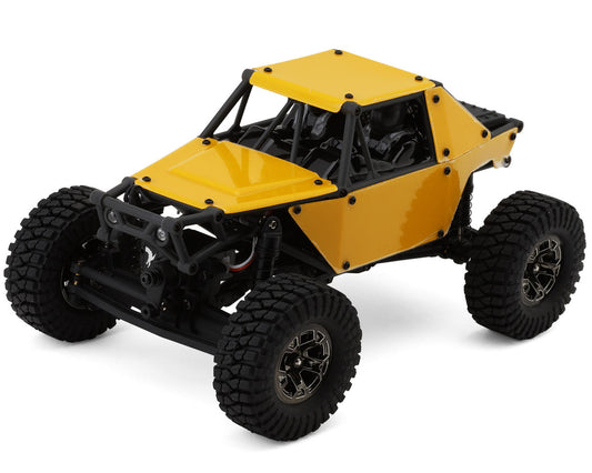 UDI RC UCX24 Snow Leopard 1/24 Brushed RTR Micro Rock Crawler (Yellow)