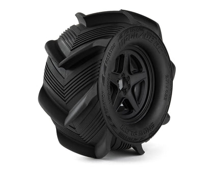 UpGrade RC Snow Plow 2.8" Pre-Mounted Sand/Snow Display Tire (1)
