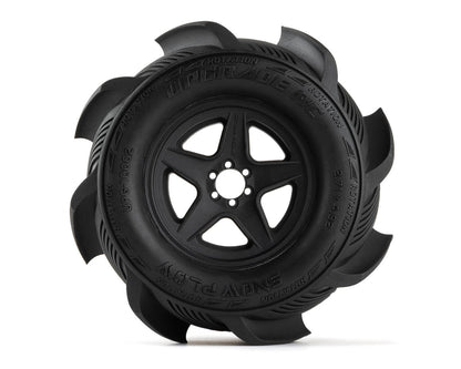 UpGrade RC Snow Plow 2.8" Pre-Mounted Sand/Snow Display Tire (1)