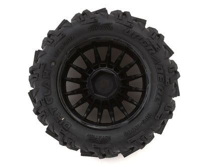 UpGrade RC Dirt Claw Pre-Mounted BELTED Tires for ARRMA® Granite Grom™ (4)