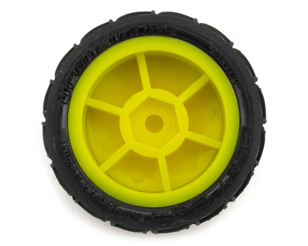 UpGrade RC Clay Bar Pre-Mounted Front and Rear Clay Tires for Losi® Micro-B™