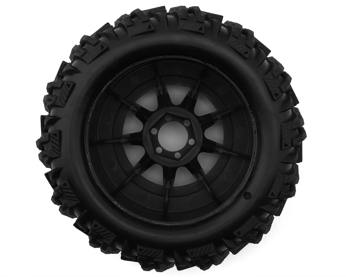 UpGrade RC Dirt Claw 2.2" Pre-Mounted BELTED Tires for Mini Maxx®/XRT® &