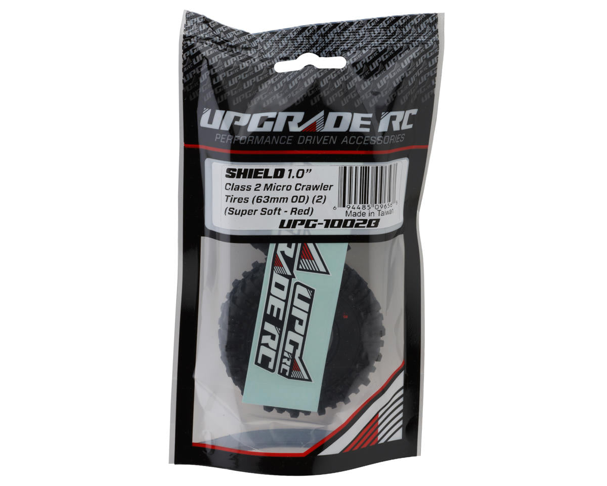 UpGrade RC Micro Shield 1.0" Class 2 Micro Crawler Tires (2) (63mm OD)