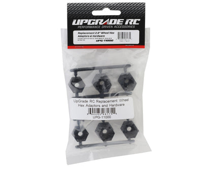 UpGrade RC 2.8" Tire 12mm/14mm Replacement Wheel Hex Adapters & Hardware (2)