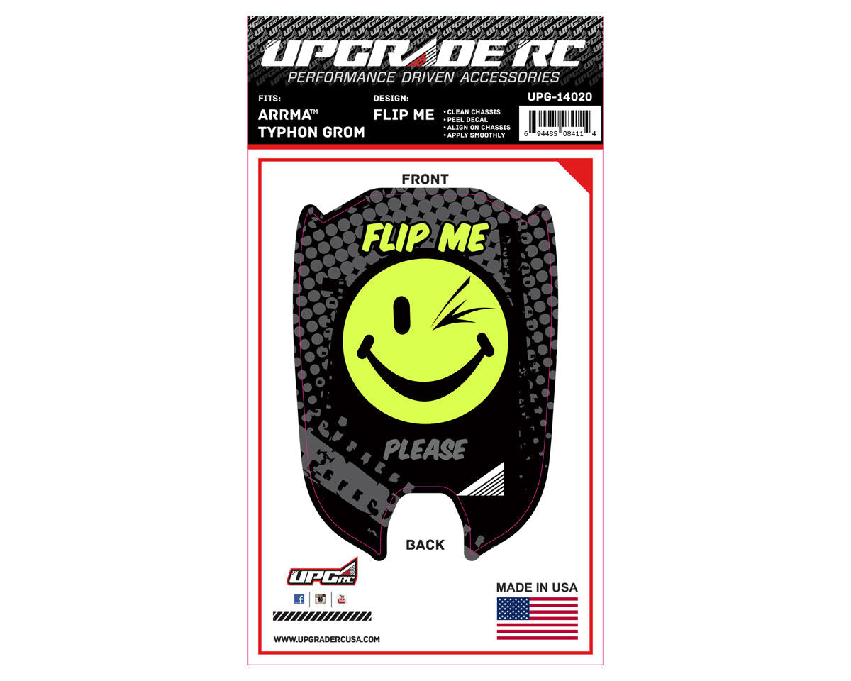 UpGrade RC Chassis Protector for Arrma® Typhon™ Grom (Flip Me) (1)