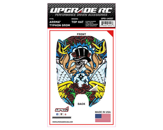UpGrade RC Chassis Protector for Arrma® Typhon™ Grom (Top Hat) (1)