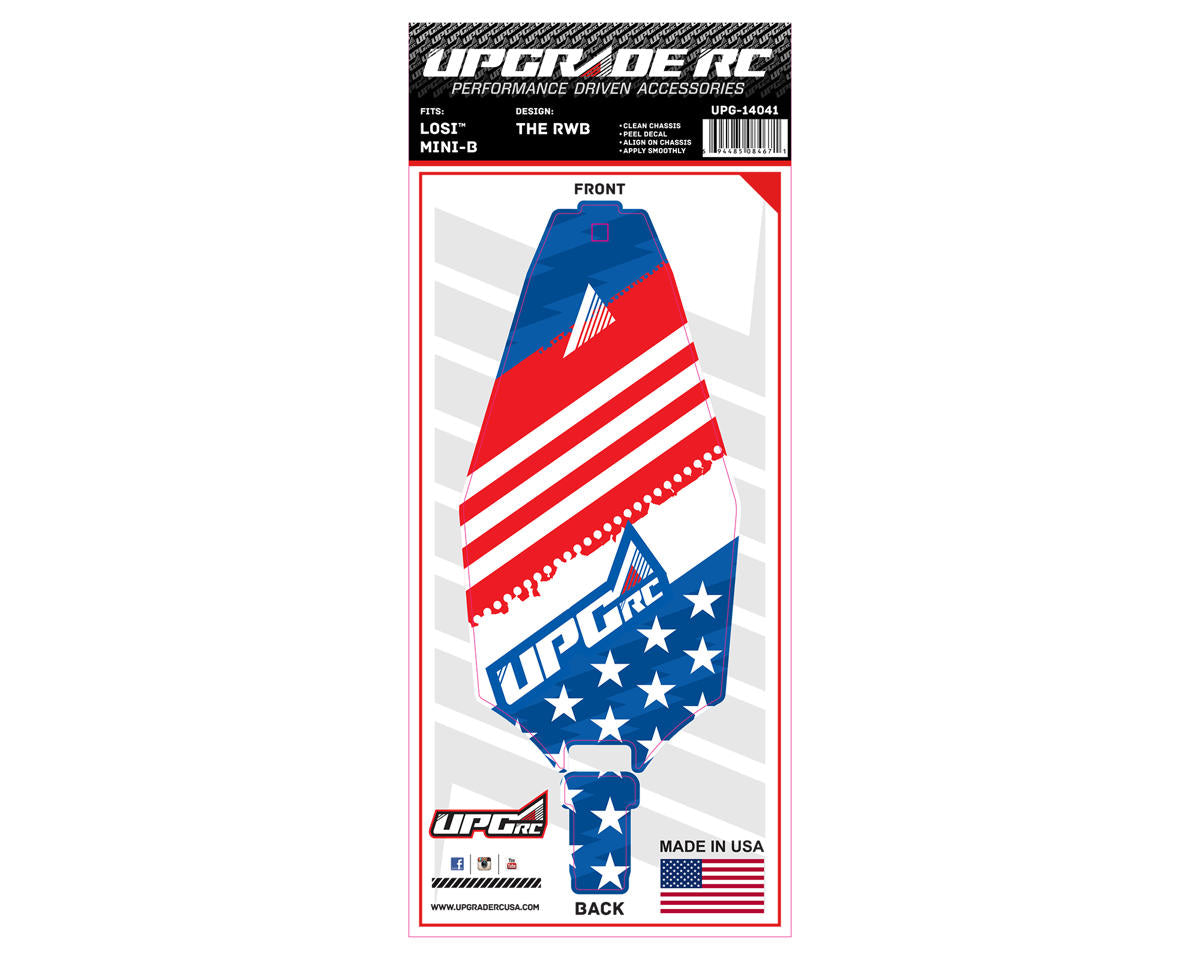 UpGrade RC Chassis Protector for Losi® Mini-B™ (The RWB) (1)