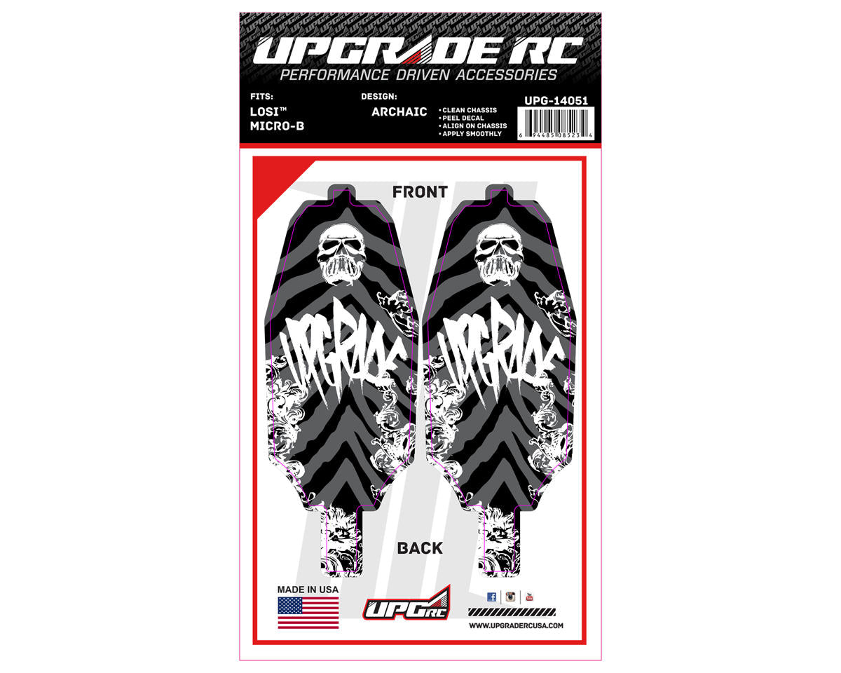 UpGrade RC Chassis Protector for Losi® Micro-B (Archaic) (2)
