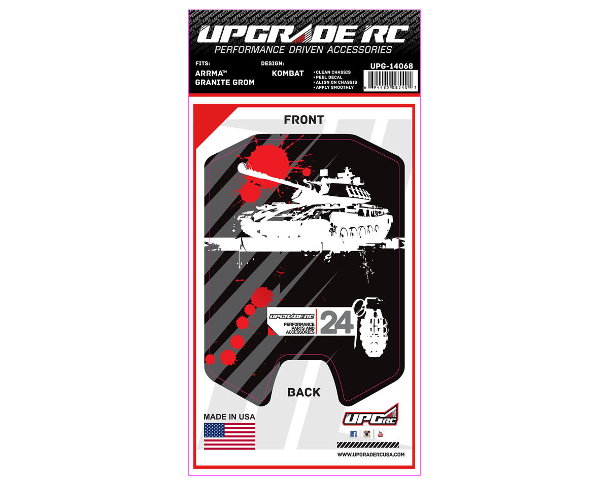 UpGrade RC Chassis Protector for Arrma® Granite™ Grom (Kombat) (1)