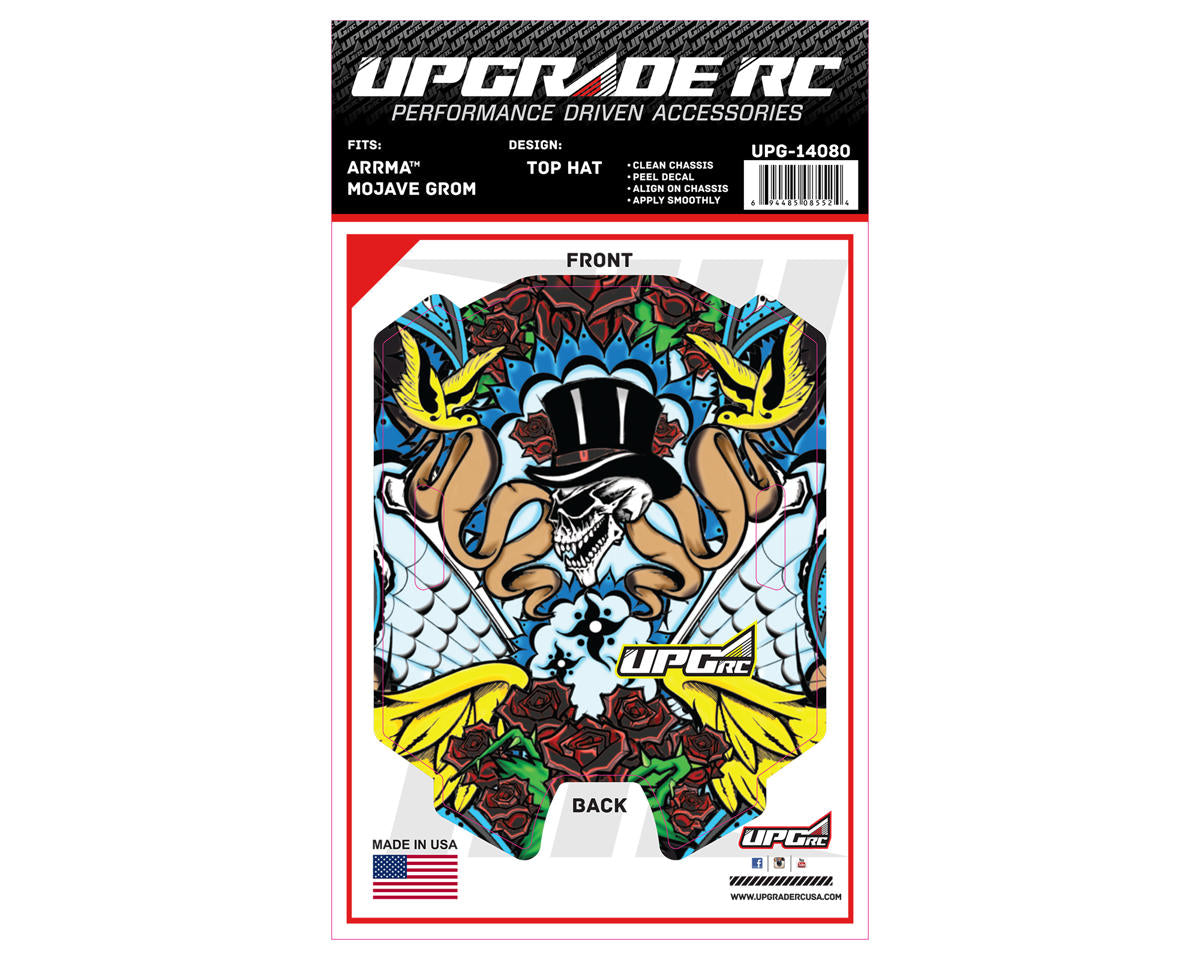 UpGrade RC Chassis Protector for Arrma® Mojave™ Grom (Top Hat) (1)